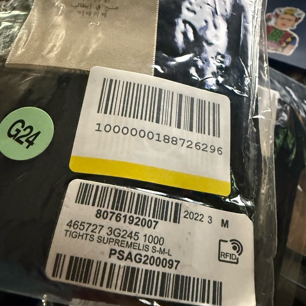Gucci NWT New Black GG  Tights size medium - Picture 4 of 5